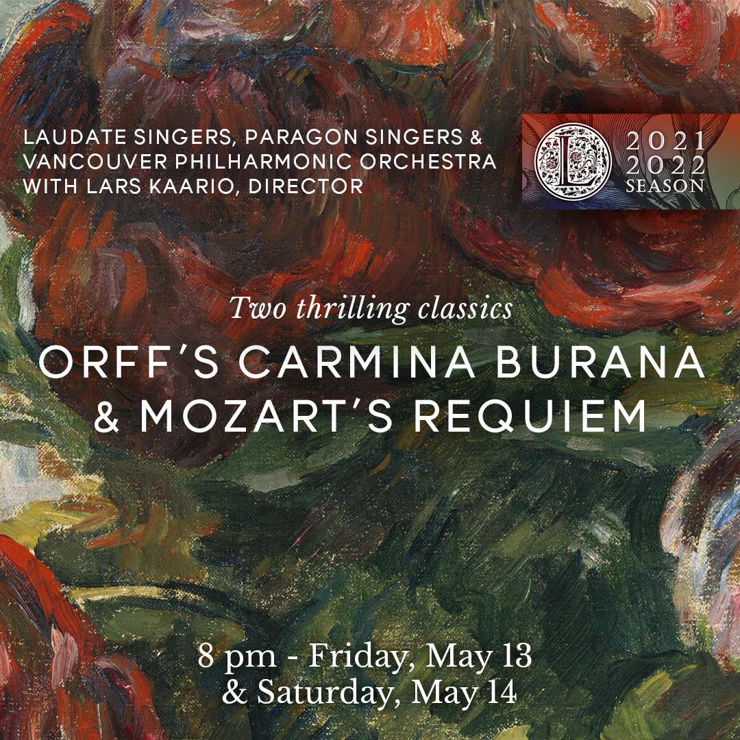 Off's Carmina Burana and Mozart's Requiem